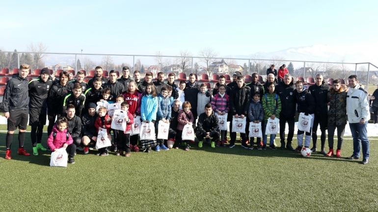 Hujdur: Hvala FK Sarajevo na divnom druženju, djeca su uživala u Kampu bordo kluba