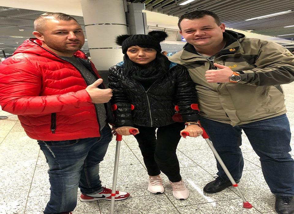 Bosanka Adnana Hatkić u Frankfurt otišla u invalidskim kolicima, vratila se na svojim nogama