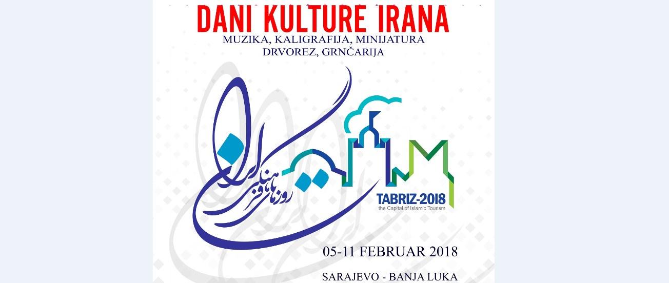 Sarajevo i Banja Luka: Program "Dani kulture Irana" počinje sutra