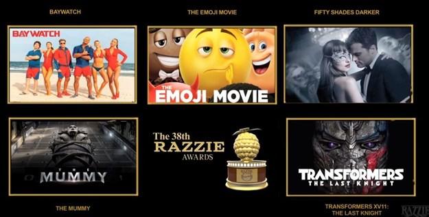 Podijeljene "nagrade" za najgore filmove godine