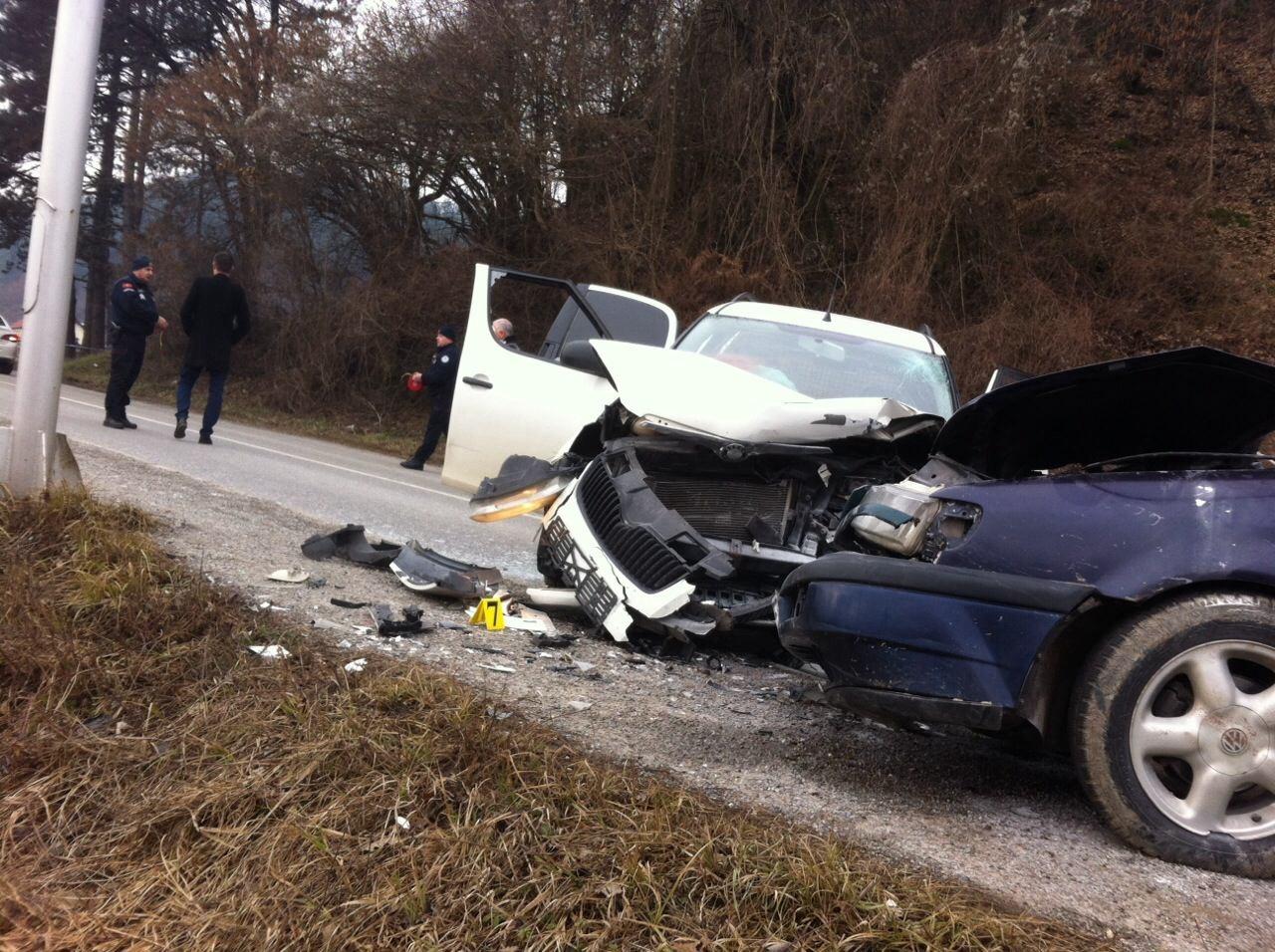 Magistralni put Bijelo Polje - Prijepolje: Sedam osoba povrijeđeno u saobraćajnoj nezgodi