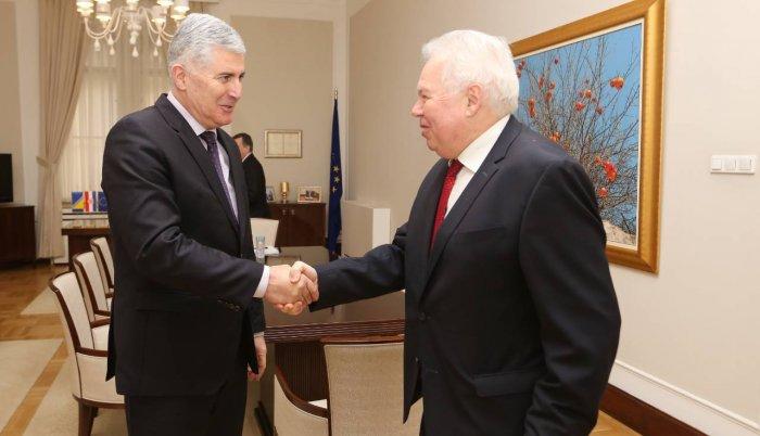 Čović s ambasadorom Rusije: Neophodno izmijeniti Izborni zakon