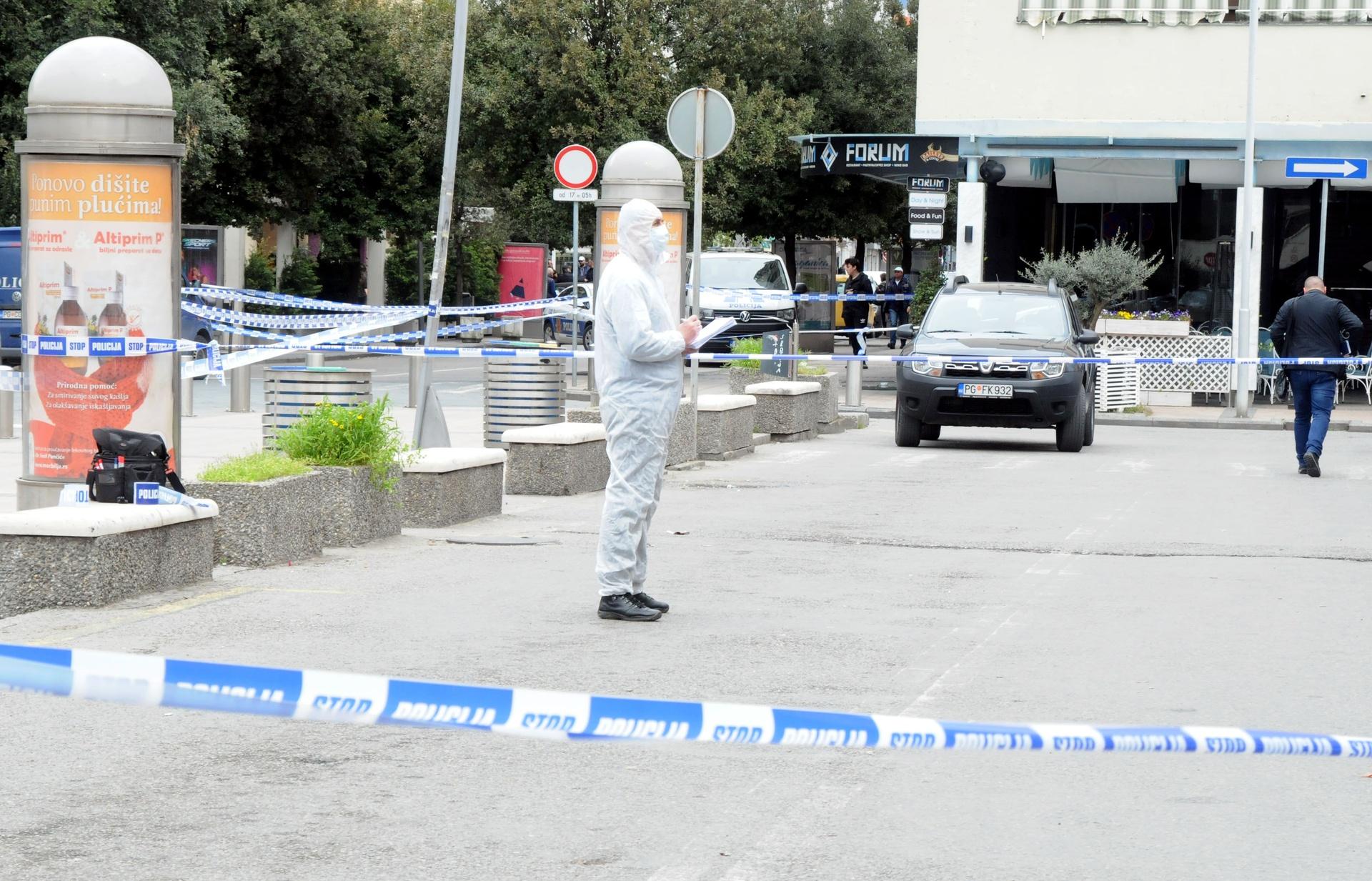 Podgorica: Jovanović slučajna žrtva, ubica odšetao hramljući