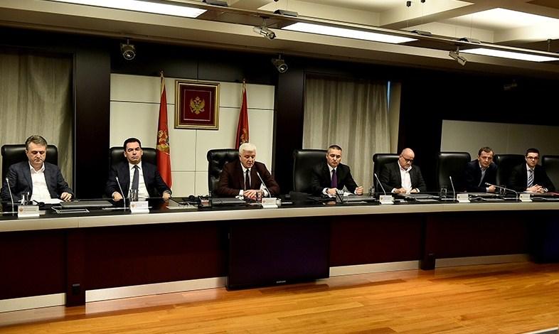 Sjednica Vijeća za nacionalnu sigurnost Crne Gore: Timski se boriti protiv kriminalaca