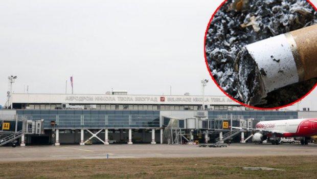 Norvežanin bacio opušak ispred beogradskog aerodroma, pa ostao bez pasoša