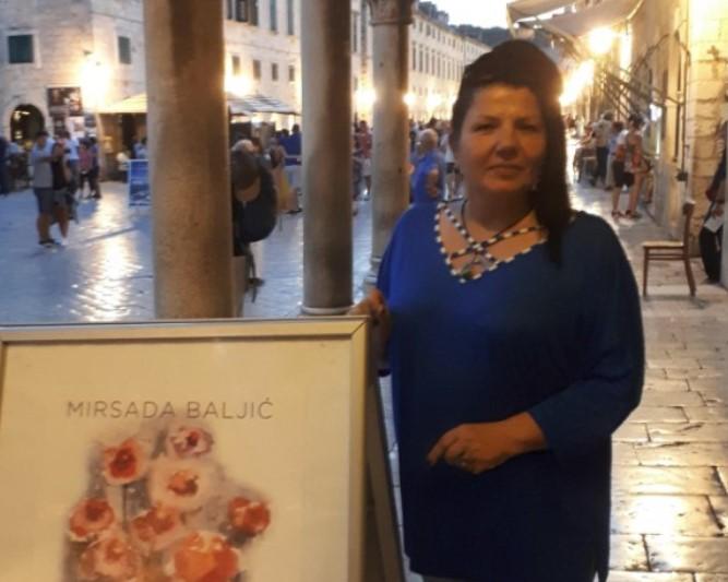 Bh. slikarica Mirsada Baljić predstavila izložbu "Snoviđenje" u Dubrovniku