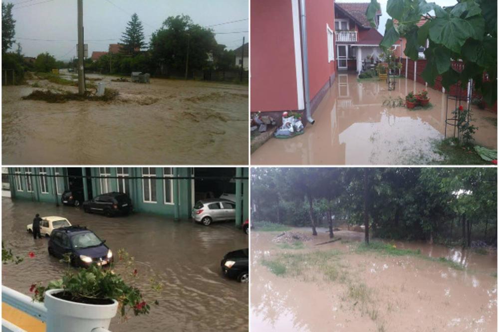 Vanredna situacija u Srbiji: Snažno nevrijeme odnijelo sve pred sobom, pukla brana na rijeci Bosutu, poplavljeno 20 naselja