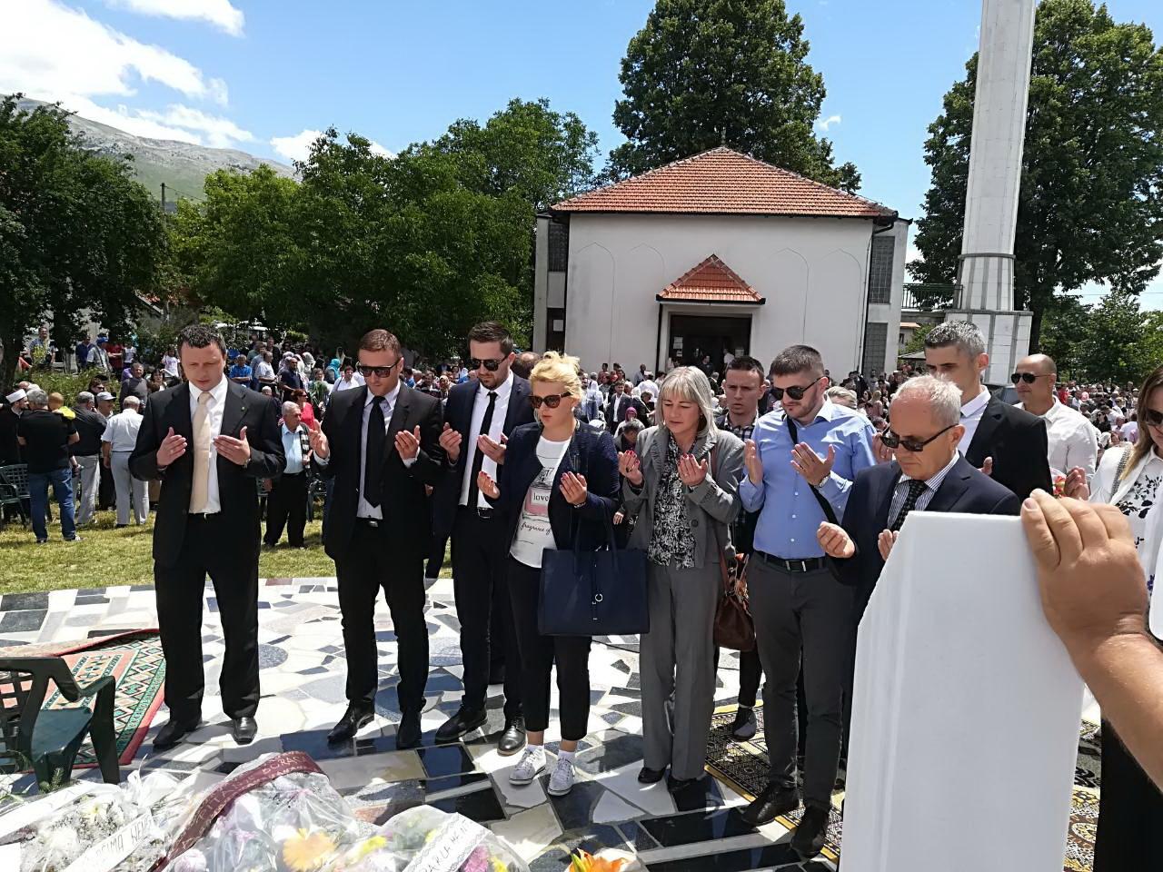 Delegacija SBB-a HNK na obilježavanju godišnjice zločina nad Bošnjacima Nevesinja