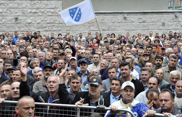 U toku sastanak nezadovoljnih demobilisanih boraca u Sarajevu