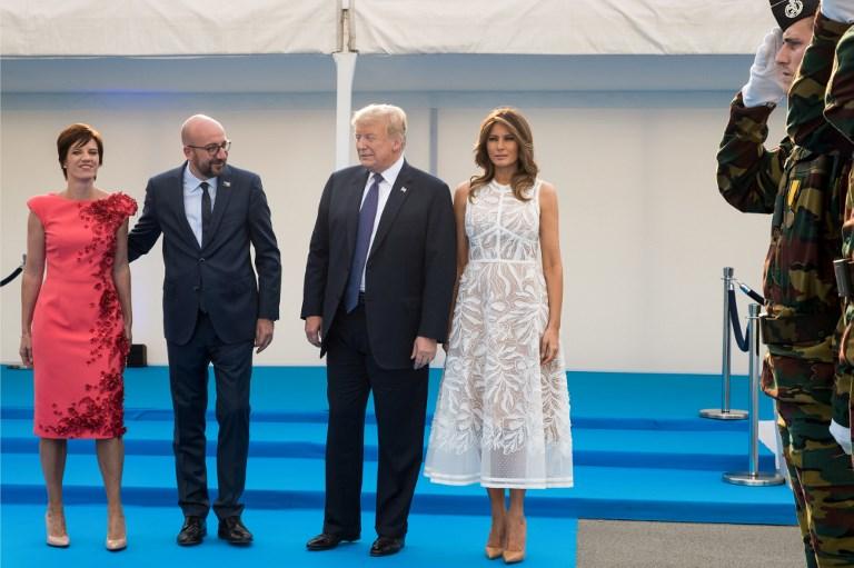 Donald i Melanija na NATO samit došli držeći se za ruke