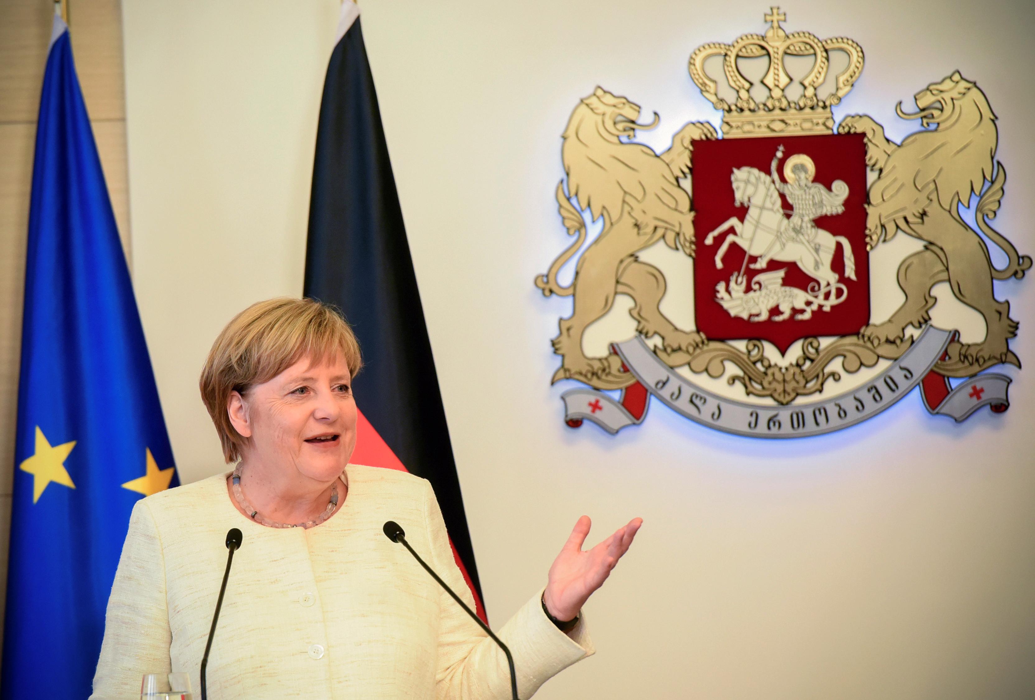 Merkel: Njemačka podržava gruzijski teritorijalni integritet