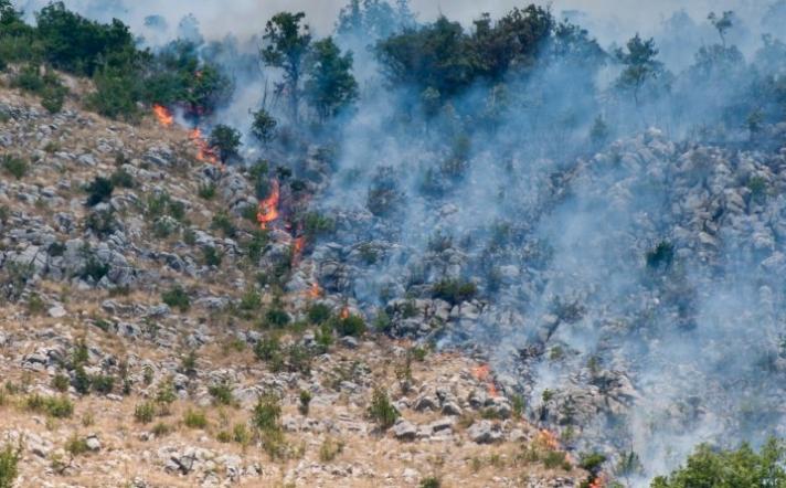 Aktivan požar u Kočelima, ugašen na Trebinjskim brdima
