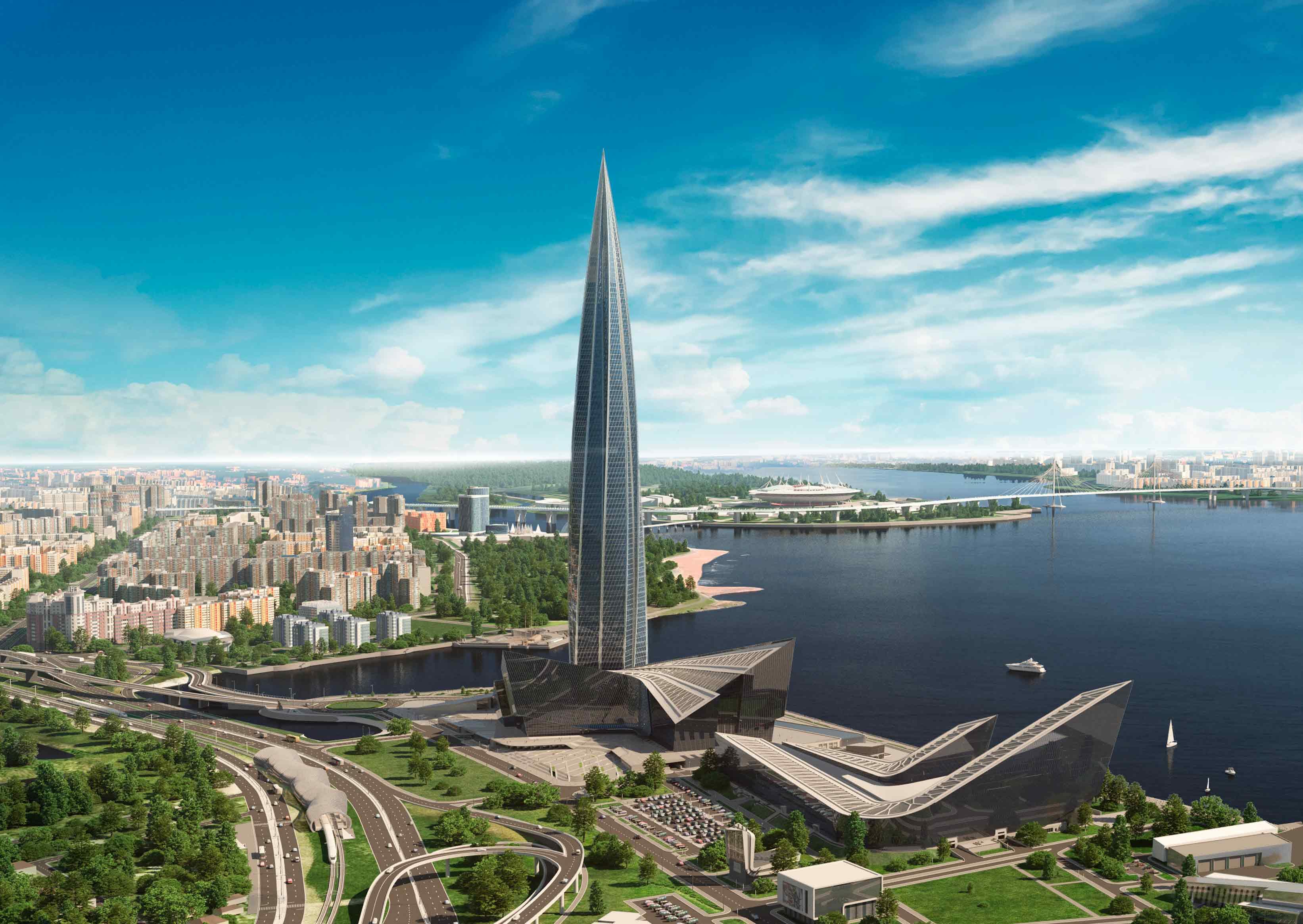 Spektakularni toranj sa 87 spratova gradi se u Sankt Peterburgu