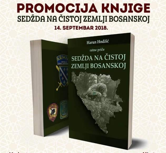 Večeras promocija knjige „Sedžda na čistoj zemlji Bosanskoj“