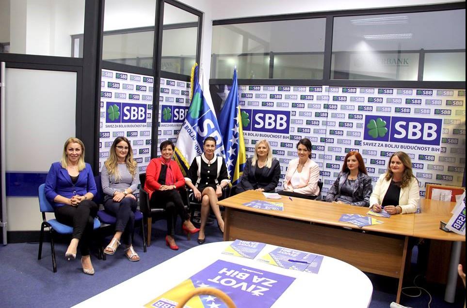 Članice Foruma žena SBB-a prikazale novo lice političke scene u Tuzlanskom kantonu
