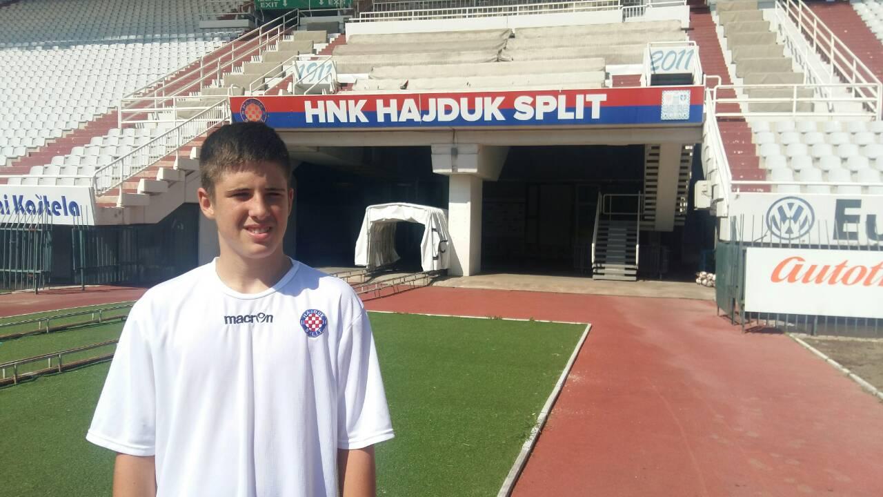 Talentirani mladi igrač Hamza Tanjo u Hajduku