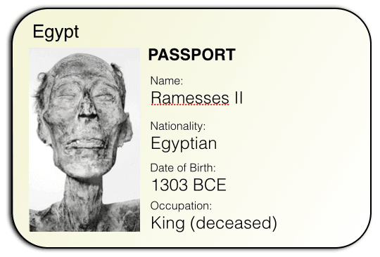Mumificirani faraon Ramzes dobio pasoš kako bi mogao "otputovati" u Pariz
