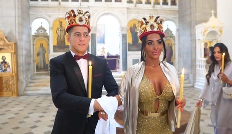 Zlatna vjenčanica, sveci i dekolte: Video srpske svadbe postao hit na internetu