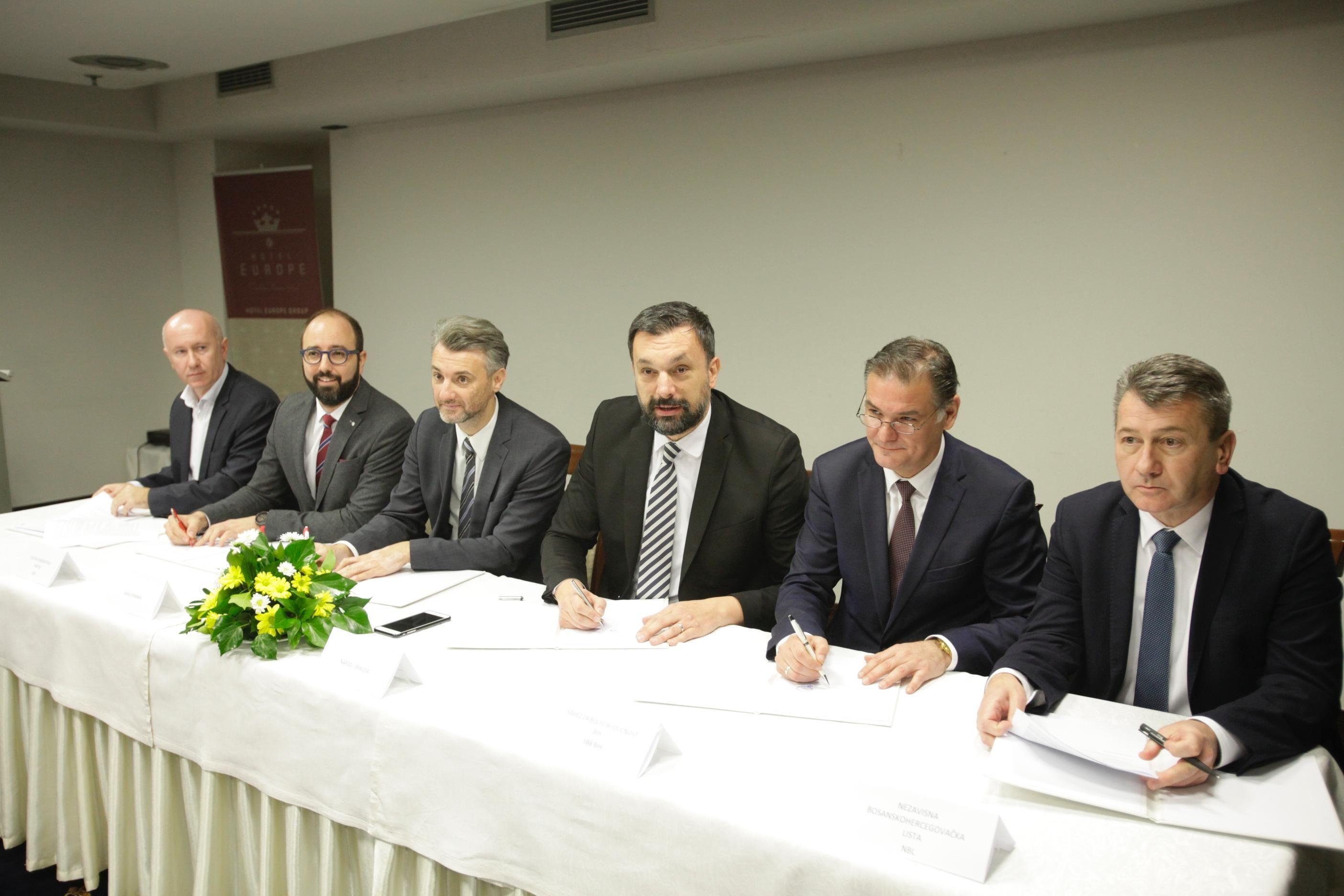 Šest stranaka potpisalo koalicioni sporazum - Avaz