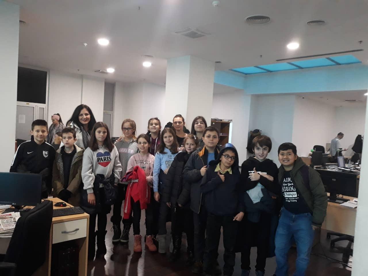 Učenici OŠ „Isa-beg Ishaković“ uživali u razgovoru s novinarima "Avaza"