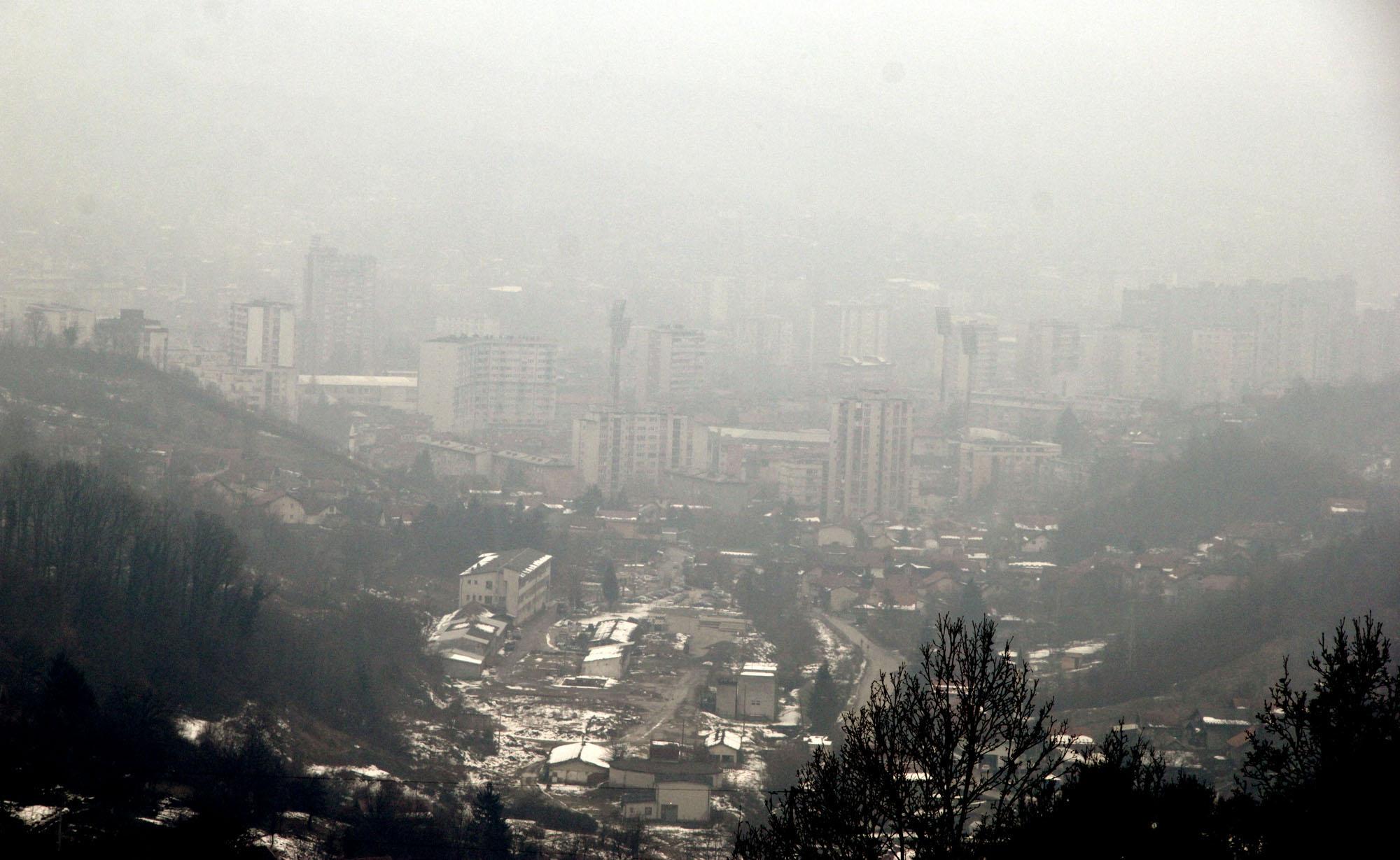 Smog ostavlja dugoročne posljedice: Tuzla najzagađeniji grad u Evropi