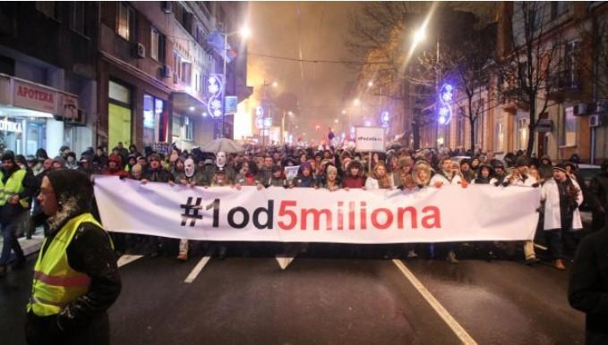 Demonstranti u Beogradu: Vučiću, predstavi narodu plan za Kosovo