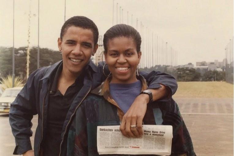 Barak i Mišel Obama 1992. godine - Avaz