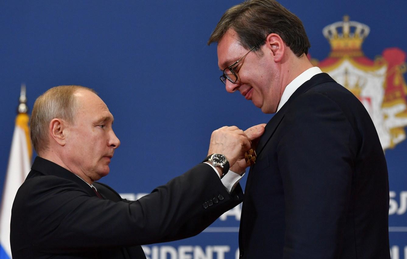 Putin i Vučić tokom posljednje posjete Beogradu - Avaz