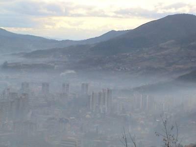 Zrak jutros nezdrav u Tuzli, Ilijašu, Sarajevu i Zenici