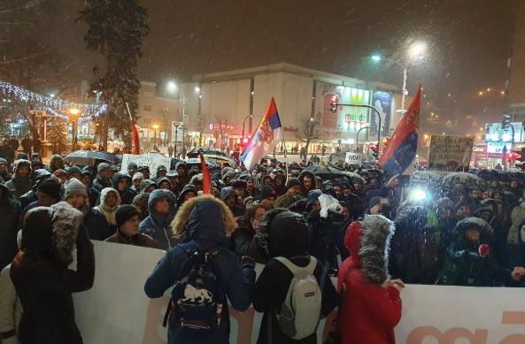 Protesti širom Srbije: "Jedan od 5 miliona" u Novom Sadu, Čačku, Mladenovcu, Nišu...