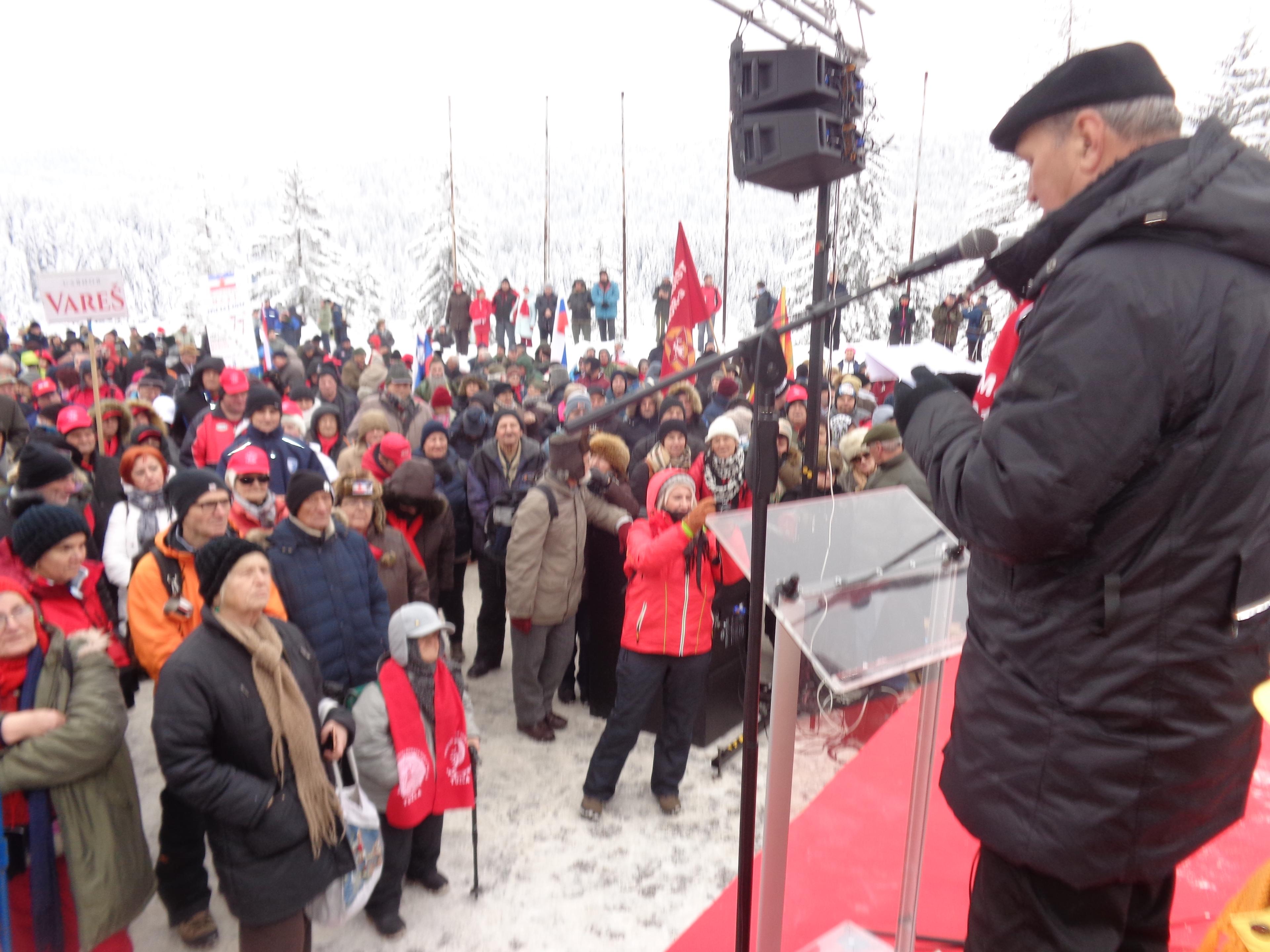 Obilježena 77. godišnjica Igmanskog marša, učestvovalo 15.000 učesnika