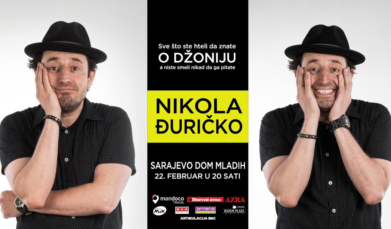 Stand-up Nikole Đurička u Domu mladih 22. februara
