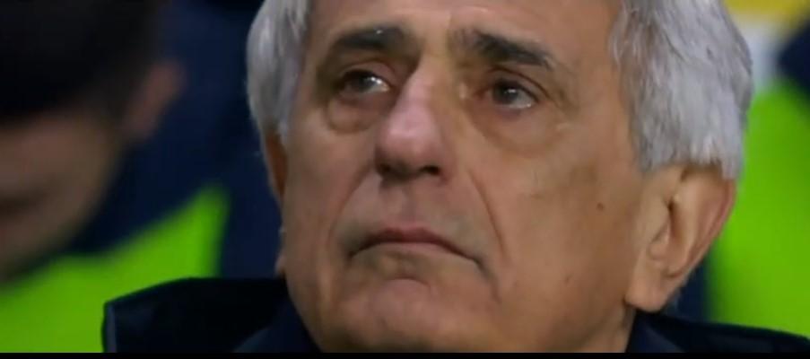 Vahid Halilhodžić zaplakao u devetoj minuti tokom aplauza za Salu