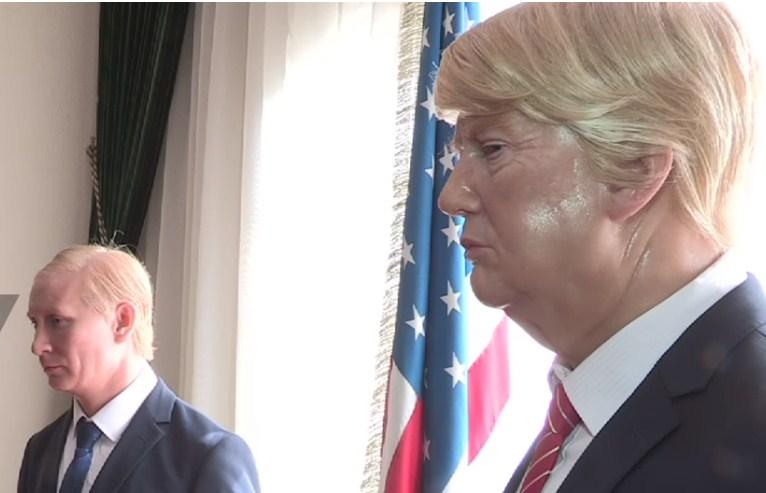 Voštane figure Vladimira Putina i Donalda Trampa - Avaz