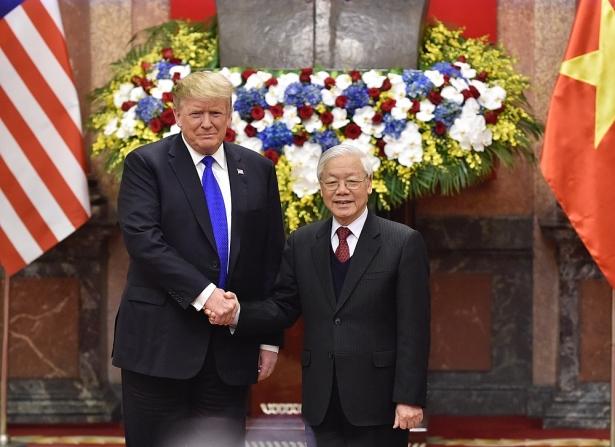 Donald Tramp se susreo s Nugujenom Phu Trongom - Avaz