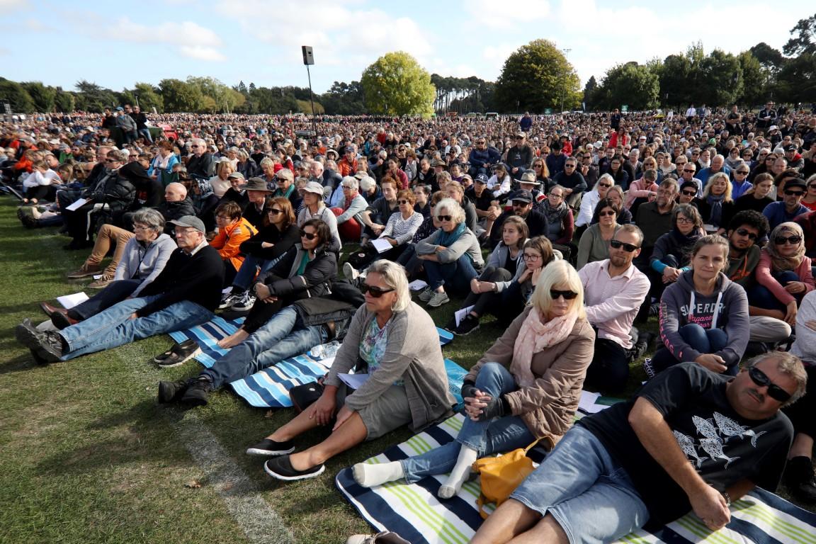 Pred 20.000 osoba odata počast žrtvama terorističkog napada na Novom Zelandu