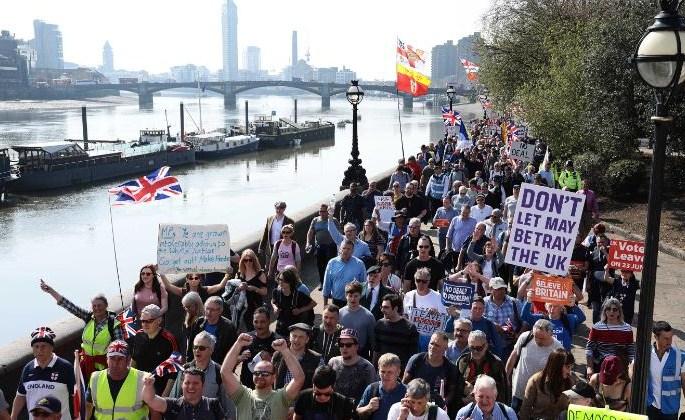Hiljade pristalica Brexita na ulicama Londona