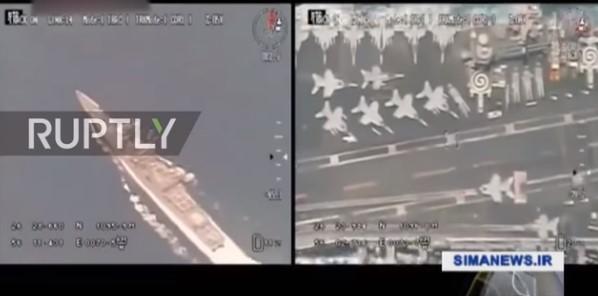 Iranci provociraju Amerikance: Poslali dron i snimali nosač aviona