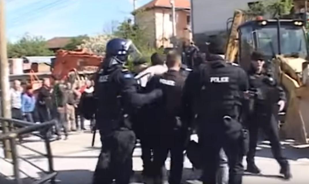 Sukob mještana Štrpca i pripadnika Specijalne jedinice policije Kosova