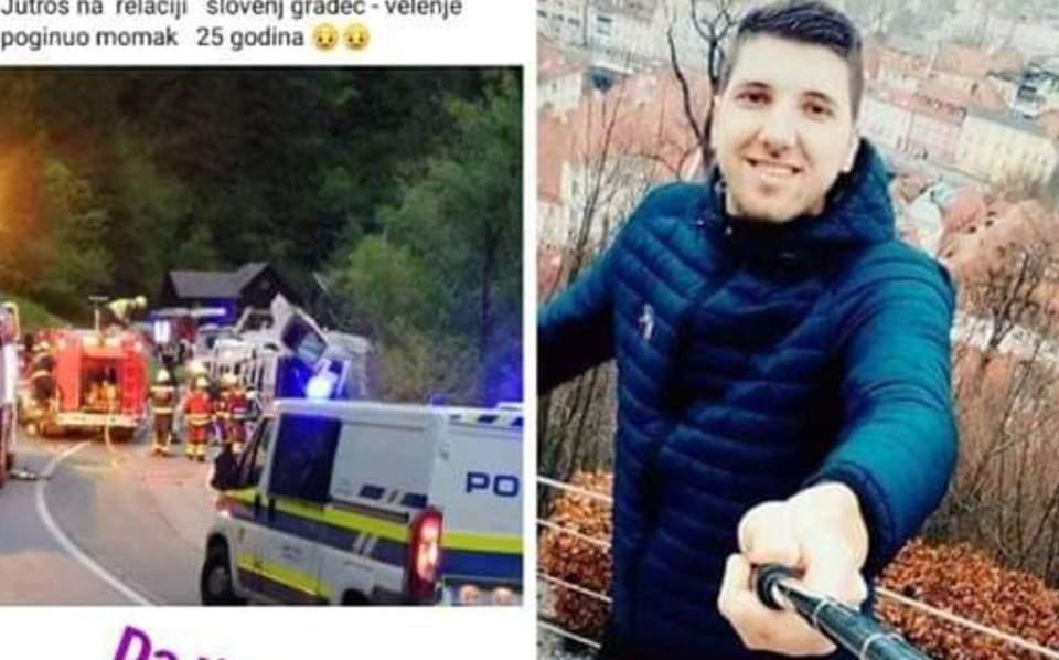 Ovo je mladić iz Kladnja koji je poginuo u Sloveniji