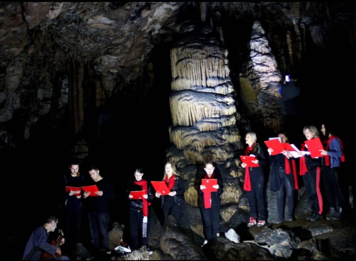 Koncert u Vilinskoj pećini 30 metara ispod zemlje
