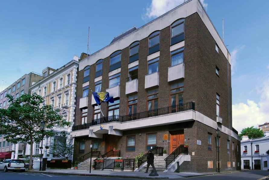 Zgrada Ambasade BiH u Londonu - Avaz