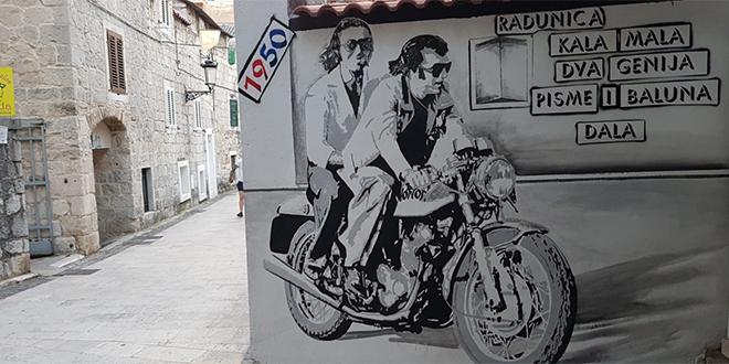 Mural u ulici Radunica - Avaz