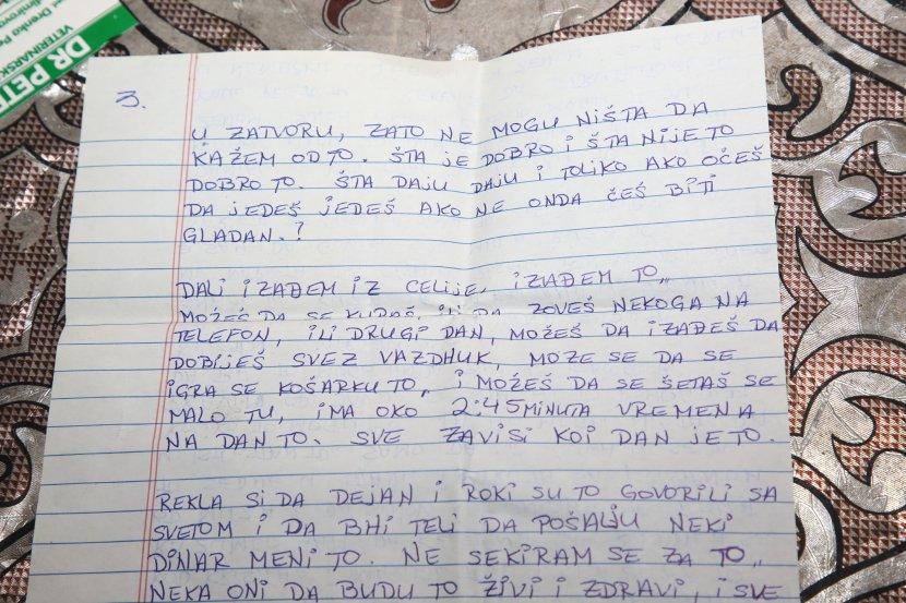 Pismo koje je pisao porodici - Avaz