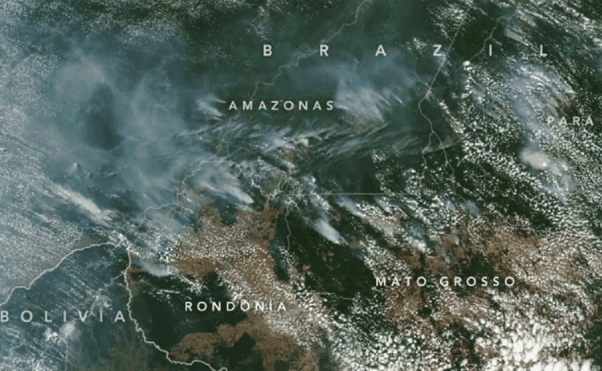 Kataklizma čovječanstva: Amazonski požari vide se iz svemira