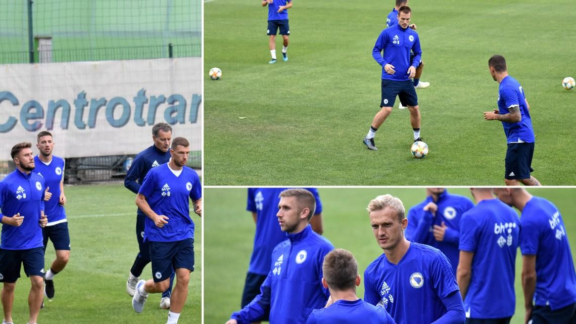 Džeko, Pjanić, Kolašinac i ekipa trenirali u Zenici: Odlična atmosfera u reprezentaciji!