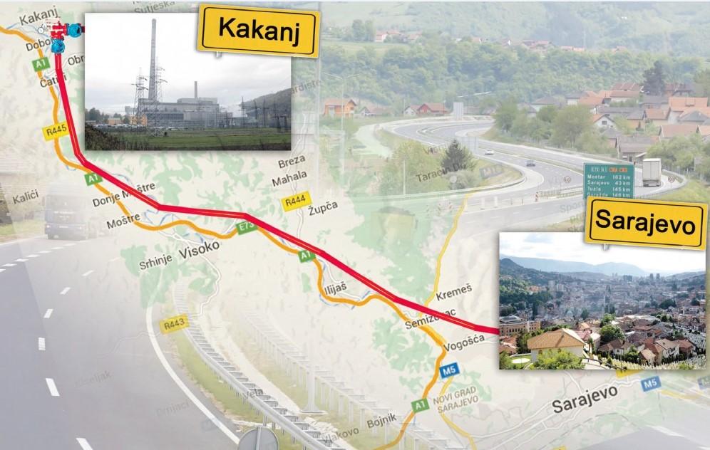 U decembru završetak „Idejnog projekta snabdijevanja toplinskom energijom iz TE Kakanj područja do/i Sarajevo“