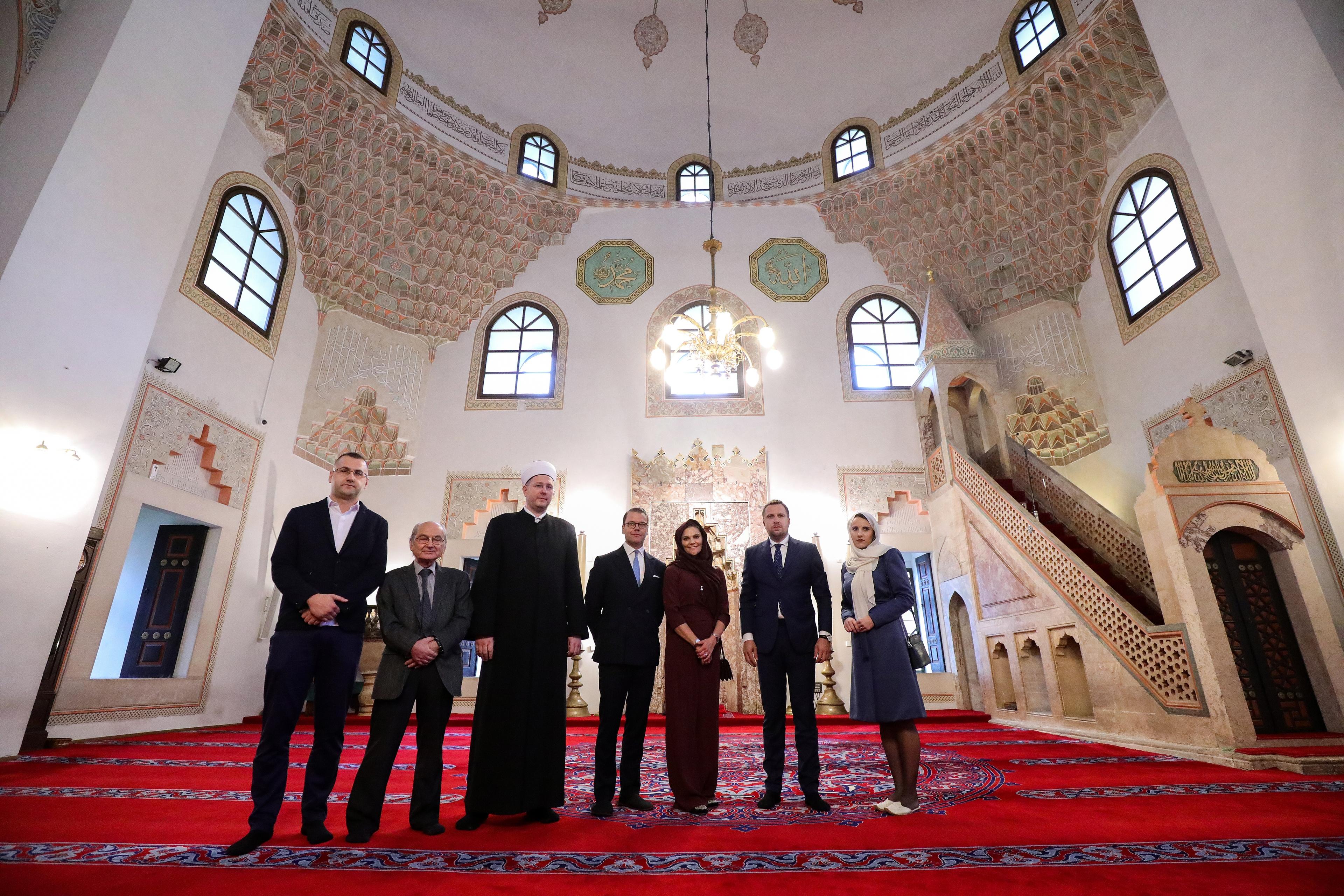 Švedska princeza posjetila Begovu džamiju, Katedralu, Staru pravoslavnu crkvu i Muzej Jevreja