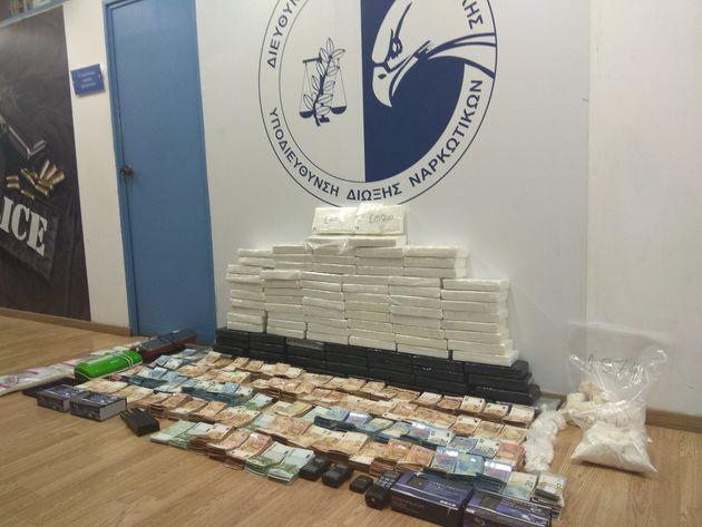 Crnogorac pao sa više od 100 kilograma kokaina u Grčkoj