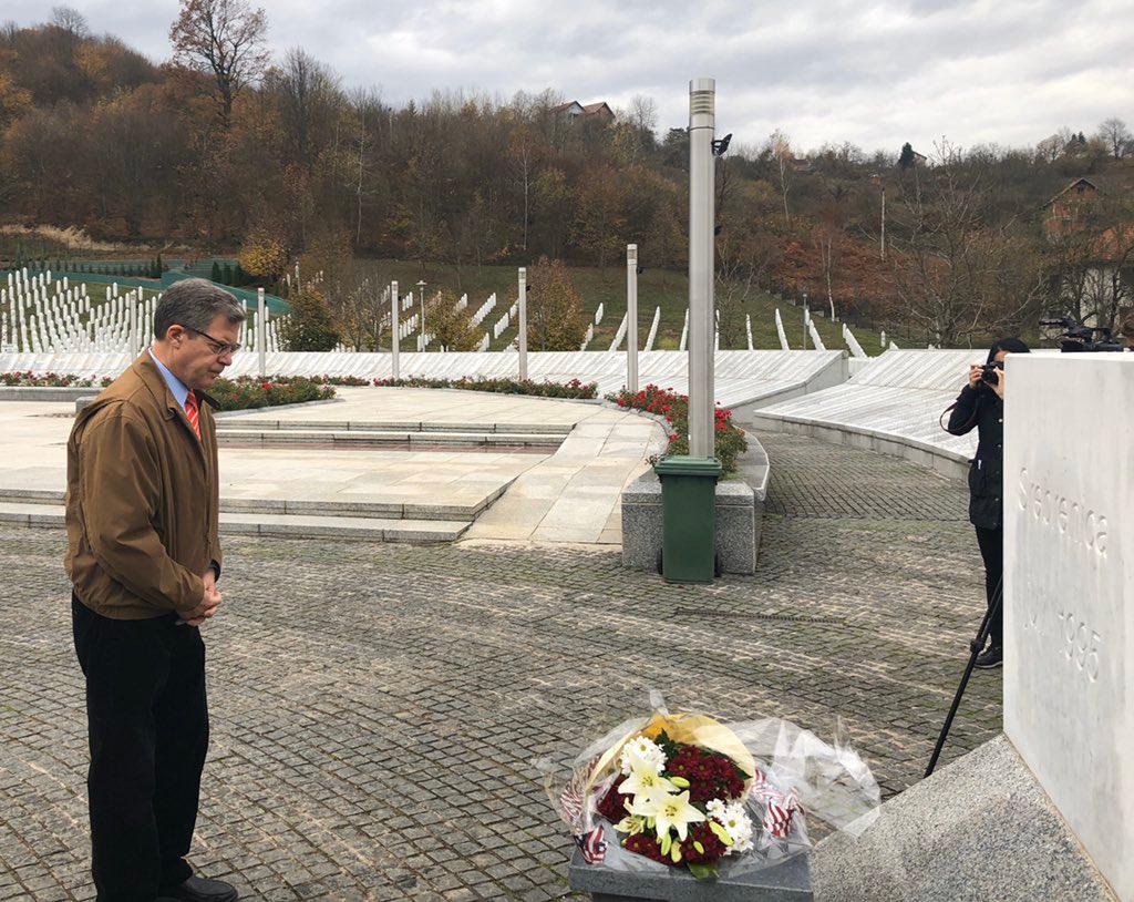Ambasador Braunbek odao počast žrtvama genocida u Srebrenici